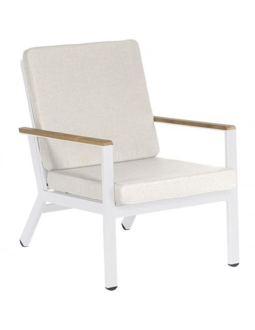 Barlow Tyrie Aura Lounge Chair - White/Pearl