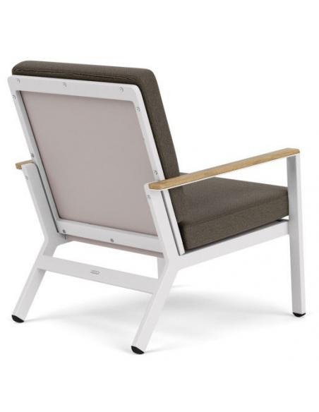 Barlow Tyrie Aura Lounge Chair - White/Pearl