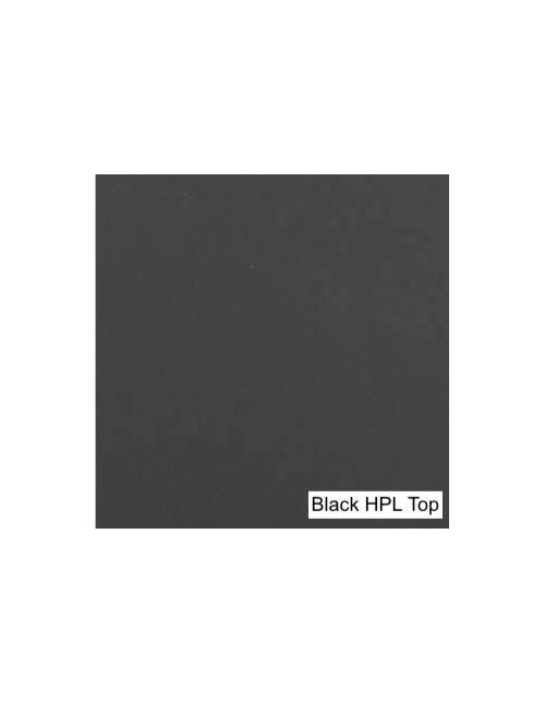 Vincent Sheppard Ronda 110 DIA Bistro Table Black HPL Top