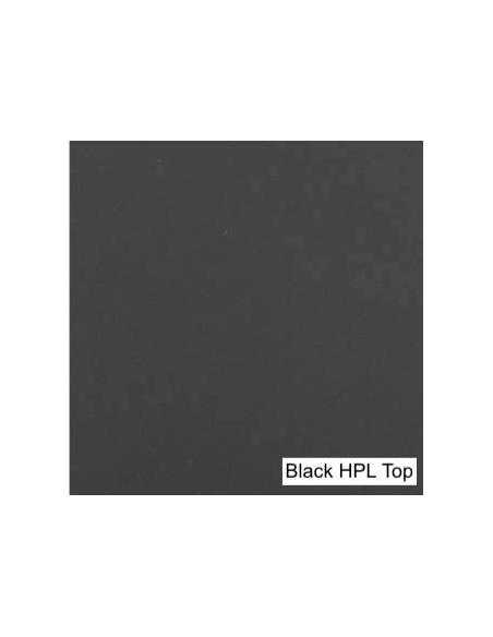 Vincent Sheppard Ronda 110 DIA Bistro Table Black HPL Top
