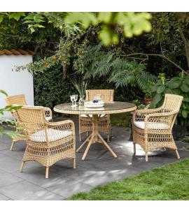 Sika Grace & Marie 4 Seater Dining Set