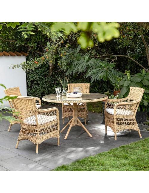 Sika Grace & Marie 4 Seater Dining Set