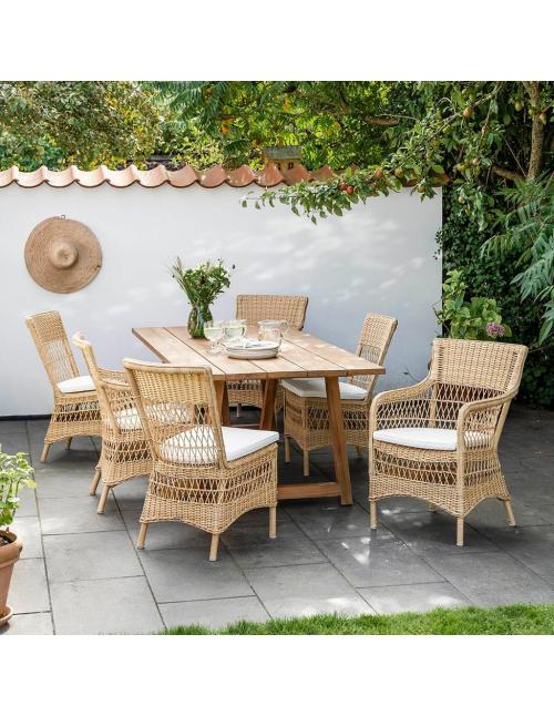 Sika George & Marie 6 Seater Dining Set