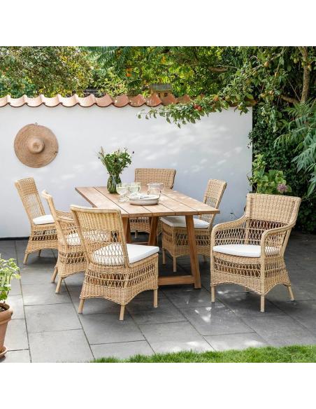 Sika George & Marie 6 Seater Dining Set