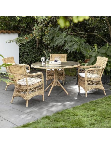 Sika Grace 120cm Round Dining Table