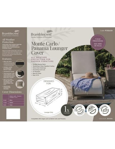 Bramblecrest Monte Carlo & Panama Lounger Cover FC02LGX