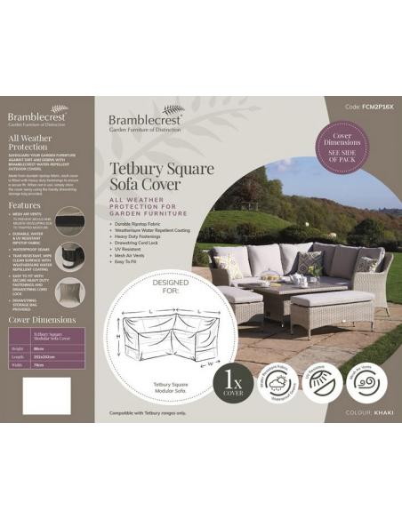 Bramblecrest Tetbury Square Sofa Cover FCM2P16X