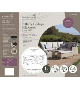 Bramblecrest Tetbury L Shape Sofa Cover Long Left FCM2P13X