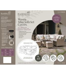 Bramblecrest Mini Casual Dining Sofa Set Covers CVMS1SX