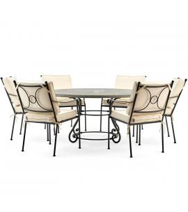 Neptune Cheltenham 6 Seater Round Dining Set