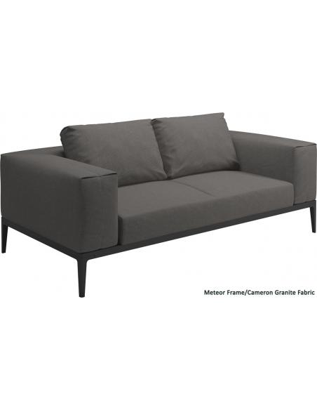 Gloster Grid Sofa (Meteor Frame)