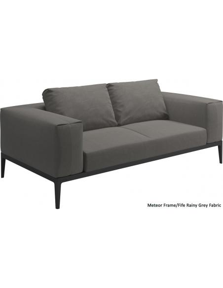 Gloster Grid Sofa (Meteor Frame)