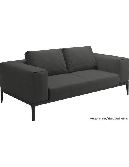 Gloster Grid Sofa (Meteor Frame)