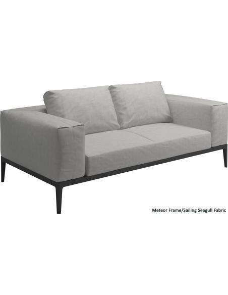 Gloster Grid Sofa (Meteor Frame)
