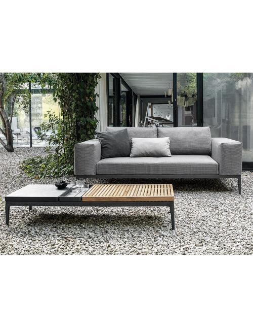 Gloster Grid Sofa (White Frame)