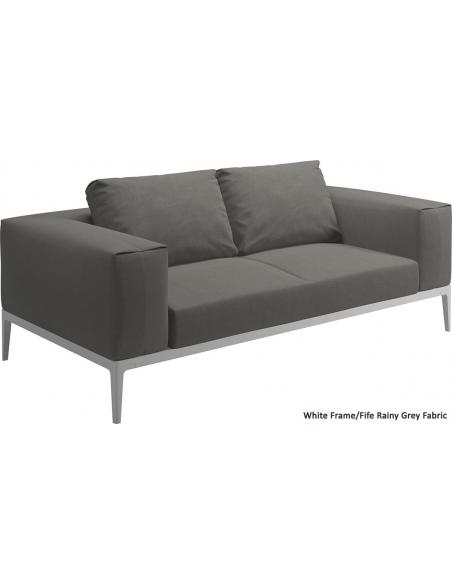 Gloster Grid Sofa (White Frame)