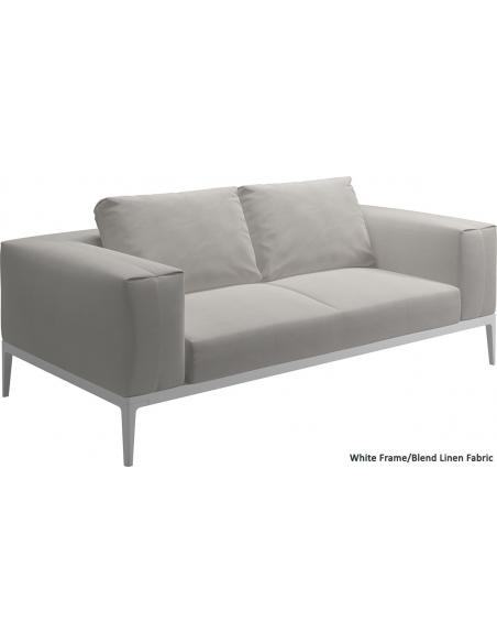 Gloster Grid Sofa (White Frame)