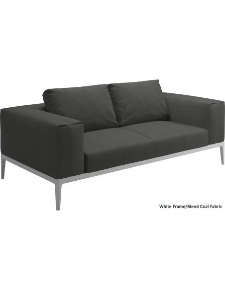 Gloster Grid Sofa (White Frame)