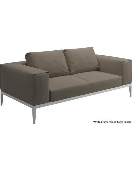 Gloster Grid Sofa (White Frame)
