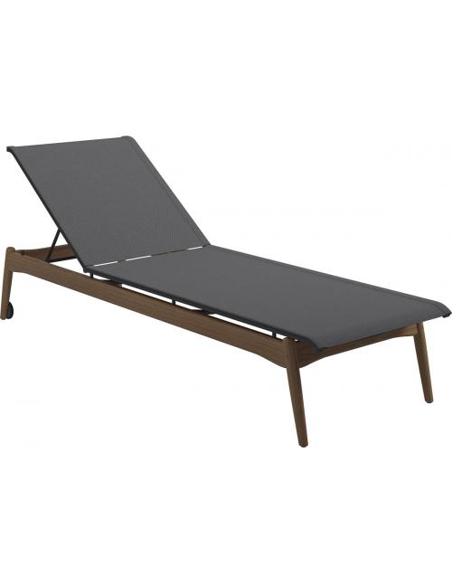 Gloster Sway Lounger (Meteor Frame/Anthracite/Sling)