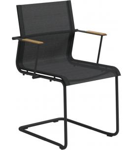 Gloster Sway Stacking Armchair – Meteor/Anthracite
