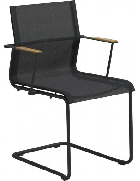 Gloster Sway Stacking Armchair – Meteor/Anthracite