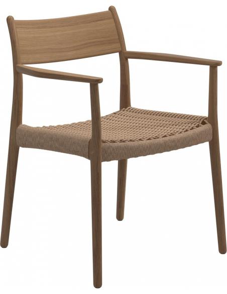 Gloster Lima Dining Chair with Arms