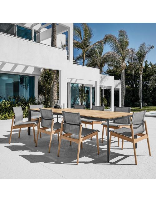 Gloster Carver/Sway 8 Seater Dining Set