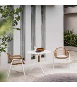 Gloster Fresco 2 Seater Dining Set