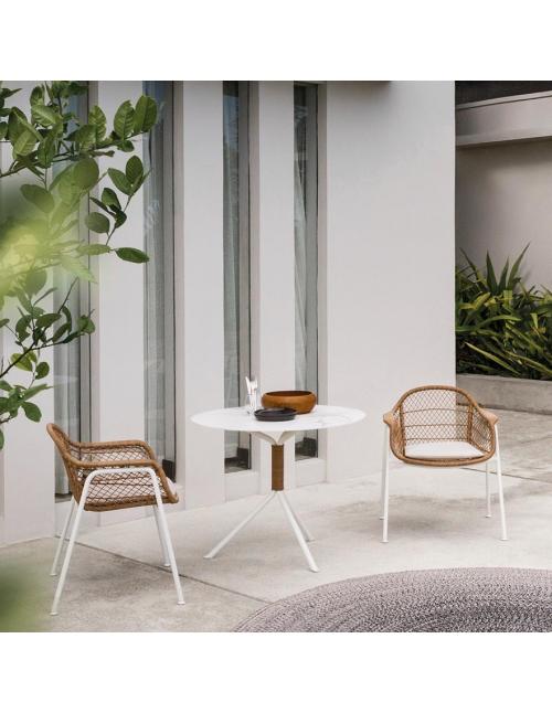 Gloster Fresco 2 Seater Dining Set