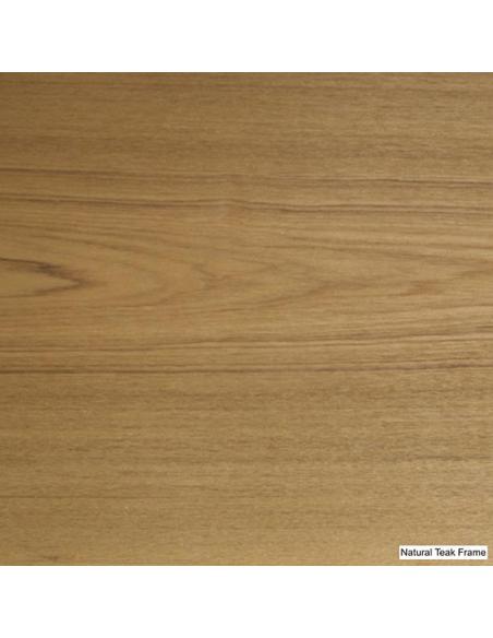 Gloster Carver 220cm x 100cm Rectangular Table - Meteor/Teak