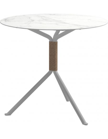 Gloster Fresco 90cm Round Dining Table