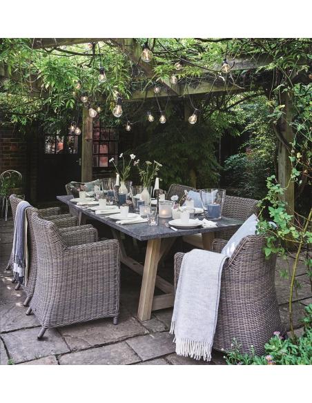 Neptune Stanway Bluestone 8 Seater Dining Set