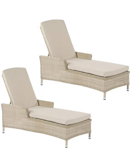 Bramblecrest Monterey Sandstone Loungers