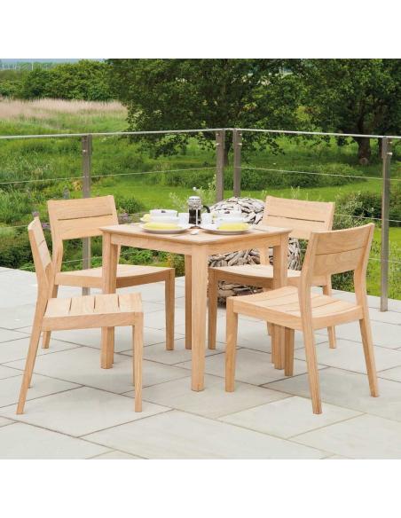 Roble Tivoli 80cm Square Table