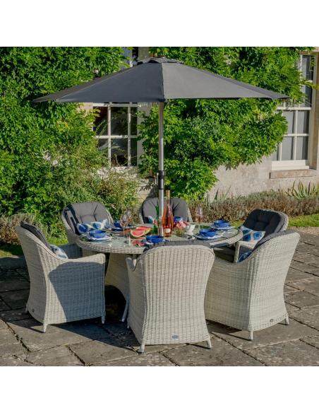 Bramblecrest Monterey 6 Seater Dining Set