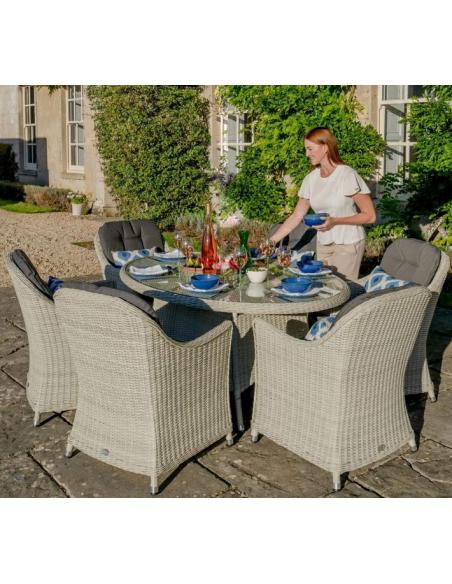 Bramblecrest Monterey 6 Seater Dining Set