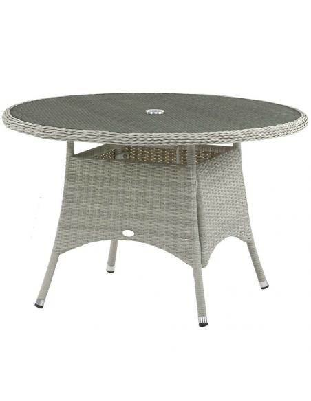 Bramblecrest Monterey Dove Grey 4 Seater Dining Set