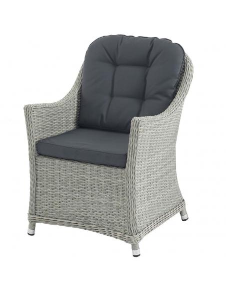 Bramblecrest Monterey Dove Grey 4 Seater Dining Set