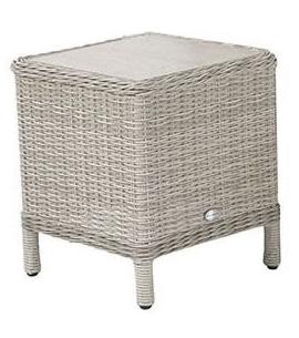 Bramblecrest Chedworth Dove Grey Square High Coffee Table