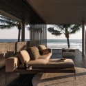 Gloster Grid Left/Right Chaise Unit Teak (Java Frame)