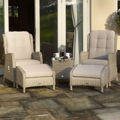 Bramblecrest Chedworth Sandstone Footstools (Set of 2)