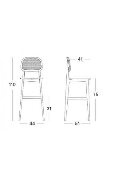 Vincent Sheppard Titus Bar Stool