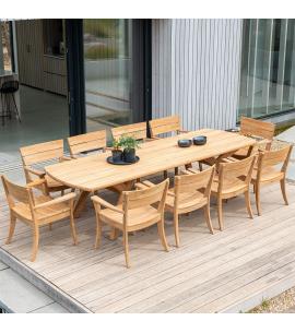 Alexander Rose Sorrento 8 Seater Dining Set
