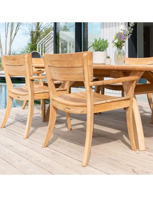 Alexander Rose Sorrento 6 Seater Dining Set