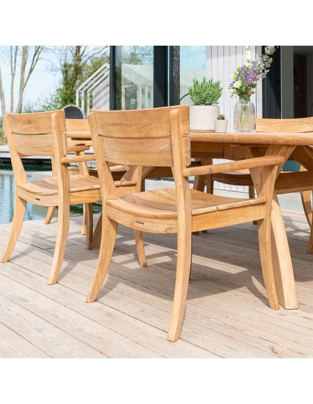 Alexander Rose Sorrento 6 Seater Dining Set