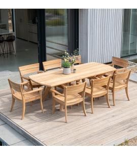 Alexander Rose Sorrento 6 Seater Dining Set