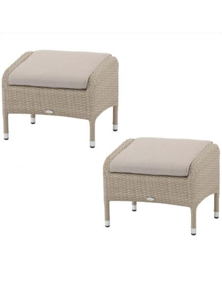 Bramblecrest Tetbury Nutmeg Recliner Set with Tree-Free Top Table