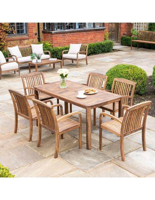 Alexander Rose Bolney 160 x 80cm Rectangular Table