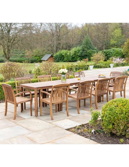 Alexander Rose Bolney 160 x 80cm Rectangular Table